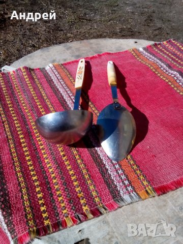 Стар черпак,лъжица ROSTFREI, снимка 3 - Антикварни и старинни предмети - 24397155