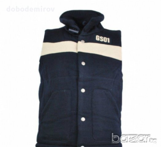 Нов мъжки плетен топъл елек G Star Guard Bodywarmer Knit оригинал, снимка 3 - Якета - 11969103