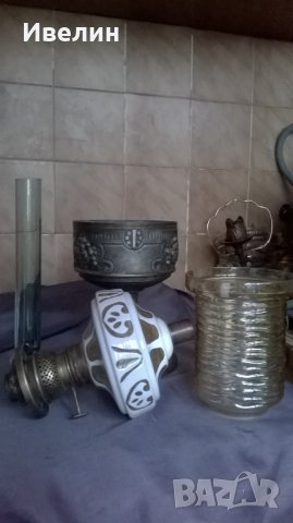 газова /газена/ лампа арт нуво, снимка 4 - Антикварни и старинни предмети - 25317914