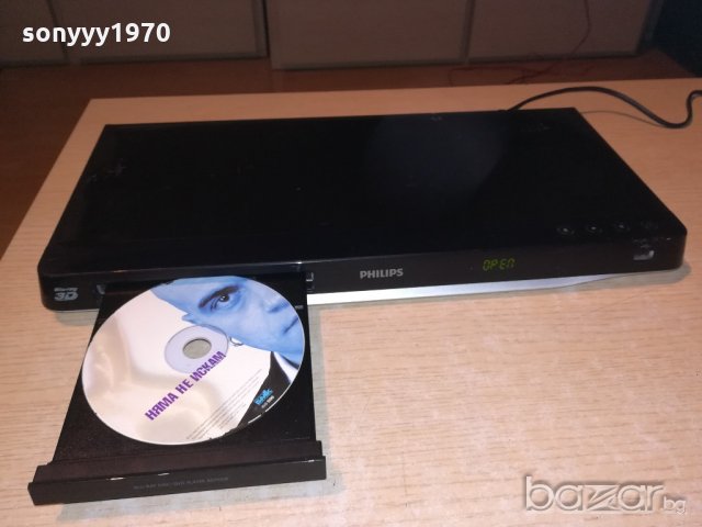 philips bdp5500/12 blu-ray 3d/dvd/usb/hdmi/lan/sd card-france, снимка 2 - Плейъри, домашно кино, прожектори - 21303449