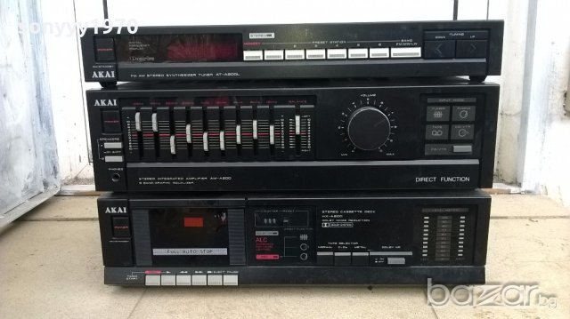 akai-tuner+deck-made in japan-за ремонт-внос швеицария, снимка 4 - Ресийвъри, усилватели, смесителни пултове - 19957505
