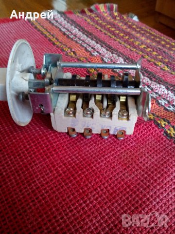 Стар електрически ключ за печка, снимка 3 - Антикварни и старинни предмети - 23719015