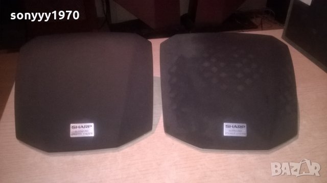 sharp speaker system-2бр тонколони-внос швеицария, снимка 6 - Тонколони - 23869838