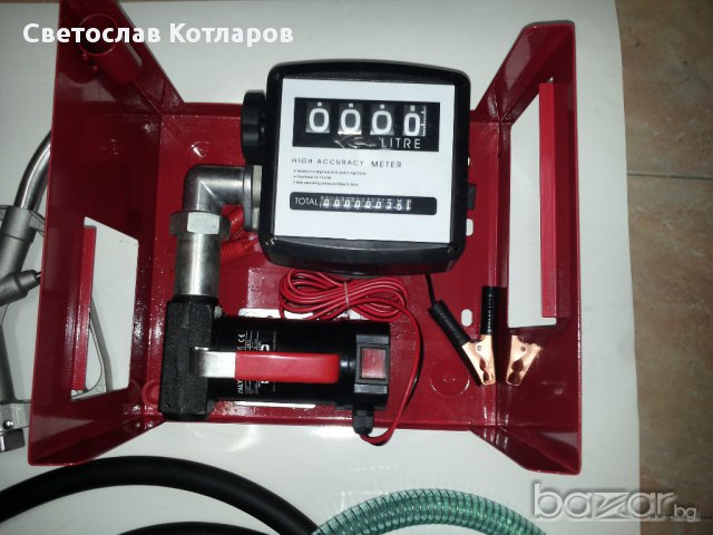 помпа горива 12 волта с пистолет и брояч, снимка 3 - Аксесоари и консумативи - 14429031