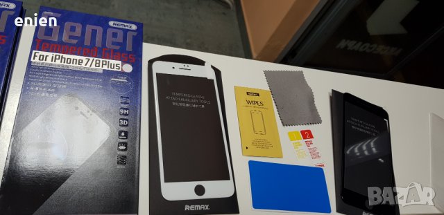 3D Remax Gener Пълно покритие от закалено стъкло iPhone 7 8 7 8 Plus SE, снимка 3 - Фолия, протектори - 22670843