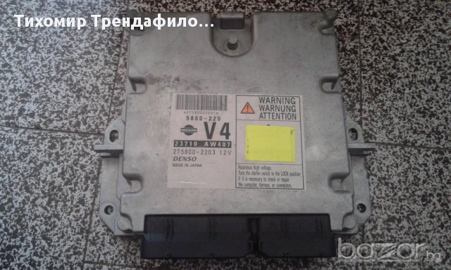 ECU Nissan Primera P12E 100KW.YD22DDT 23710AW407 23710 AW407,275800-2203 