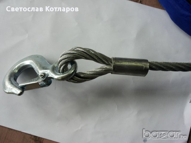 въже теглене 10 тона, снимка 2 - Аксесоари и консумативи - 12048925