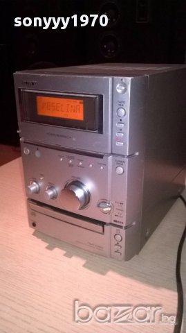 Sony hi-fi micro-tuner/rds+cd+deck/revers+ampli/aux-внос швеицария, снимка 2 - Ресийвъри, усилватели, смесителни пултове - 13826610