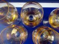   5 бр чаши калиево стъкло, снимка 6