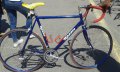 шосеен велосипед Росин - синьо,жълто и червено, снимка 1 - Велосипеди - 16423449