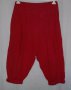Червени ленени шалвари тип потури "Promod" оригинал, снимка 4