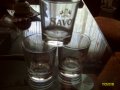 стъклени чаши за уиски, снимка 1 - Чаши - 25306494