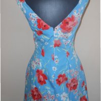 Свежа рокля на флорални мотиви , снимка 3 - Рокли - 23955943
