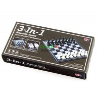 Красив магнитен шах с размери - 25х25 см, снимка 2 - Шах и табла - 15741545