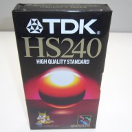 Видеокасета TDK HS E-240 - НОВА, снимка 2 - Други - 17277225