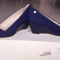 Calvin Klein сини велурени обувки EU37, снимка 7 - Дамски ежедневни обувки - 24905008