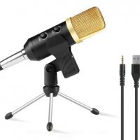 Професионален кондензаторен микрофон за студио и стрийминг F100, снимка 2 - Микрофони - 20520444