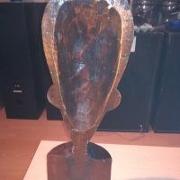 африканска маска-60х20х8см-масивна-дървена-от швеицария, снимка 15 - Антикварни и старинни предмети - 20932954