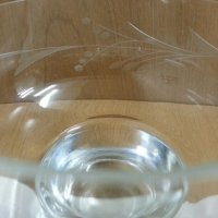  купички чаши калиево кристално гравирано стъкло, снимка 8 - Антикварни и старинни предмети - 22161277