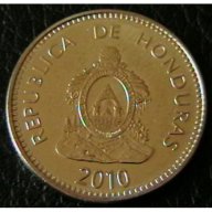 20 центавос 2010, Хондурас, снимка 2 - Нумизматика и бонистика - 10827648