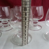  Стъклени чаши за ракия коняк  аперитив, снимка 11 - Антикварни и старинни предмети - 20243915