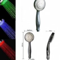 Светеща LED слушалка за душ, снимка 2 - Други стоки за дома - 16767091