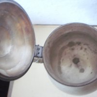 Стар бронзов чайник 2, снимка 9 - Антикварни и старинни предмети - 19209654