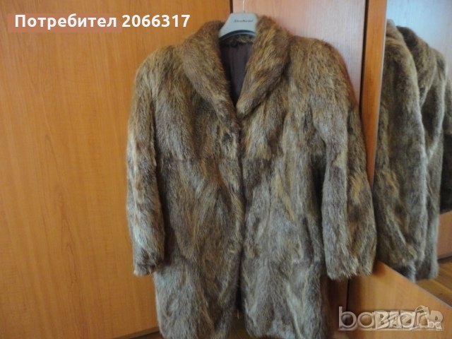 Дамско палто от нутрия, снимка 1
