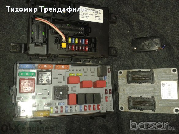 Ecu Fiat Grande Punto 199 1.2 Iaw5sf3.m1, Hw300, компютър за фиат гранде пунто, снимка 1