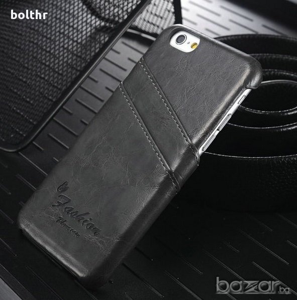 ЛУКСОЗЕН КОЖЕН ГРЪБ ЗА APPLE IPHONE 6, снимка 1