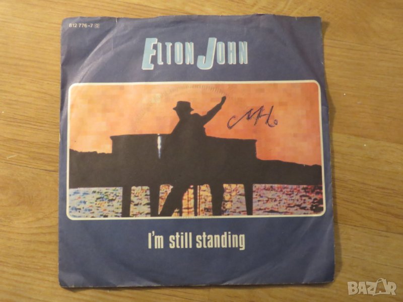 малка грамофонна плоча - Елтън Джон, Elton John -  I im Still Standing - изд.80те г., снимка 1