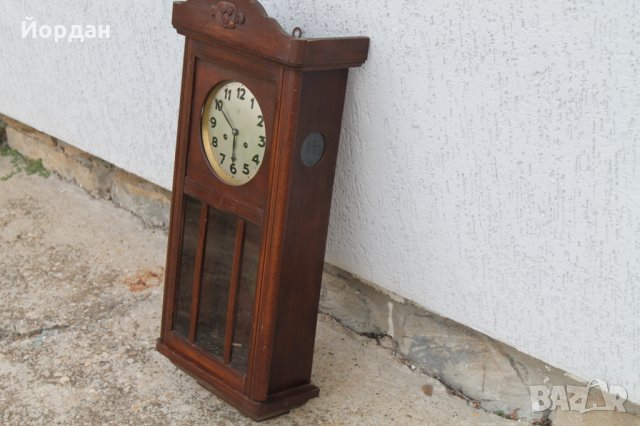 Кабинетен часовник Юнгханс , снимка 5 - Антикварни и старинни предмети - 26053203