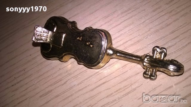 Мини ретро колекция-контрабас-бронз/месинг-7х3х2см-внос швеицария, снимка 12 - Антикварни и старинни предмети - 17528257