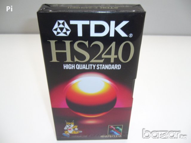 Видеокасета TDK HS E-240 - НОВА, снимка 2 - Друга електроника - 17277225