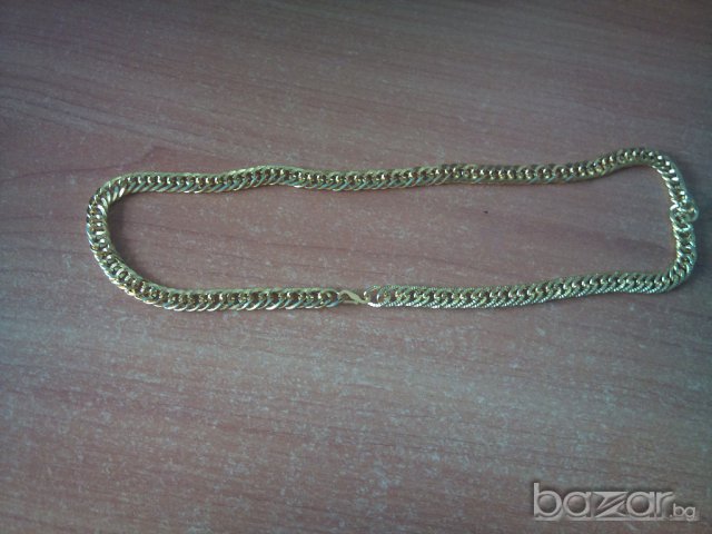 Невероятно красив Мъжки Ланец - позлатен с 18к злато Нов модел №25 , снимка 4 - Колиета, медальони, синджири - 11501493