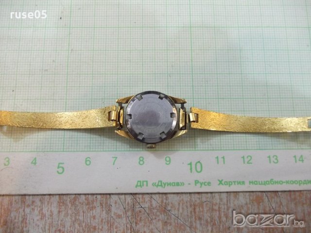 Часовник "Bella - GENEVE" позлатен швейцарски дамски работещ, снимка 4 - Дамски - 21435262