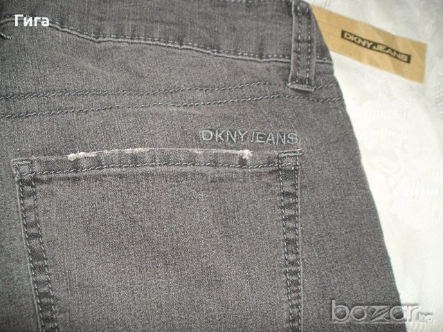 сиви дънки DKNY, снимка 5 - Дънки - 18182651