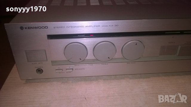 &kenwood ka-30 stereo amplifier-made in japan-внос швеицария, снимка 9 - Ресийвъри, усилватели, смесителни пултове - 25849135