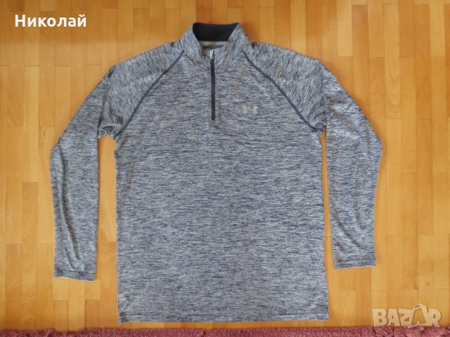 Under Armour  Tech half Zip Long Sleeve Top-светло синя