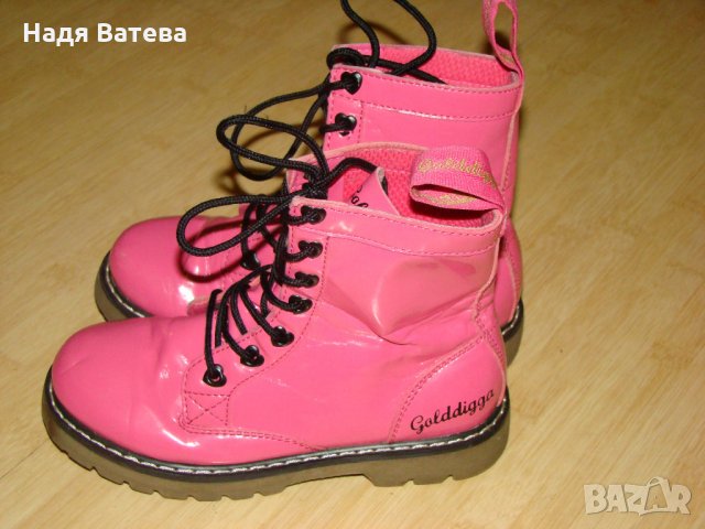 Боти тип кубинки за момиче, снимка 2 - Детски боти и ботуши - 22298471