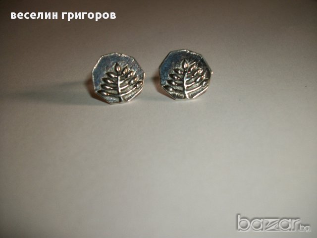 сребърни обеци, снимка 2 - Обеци - 16240299