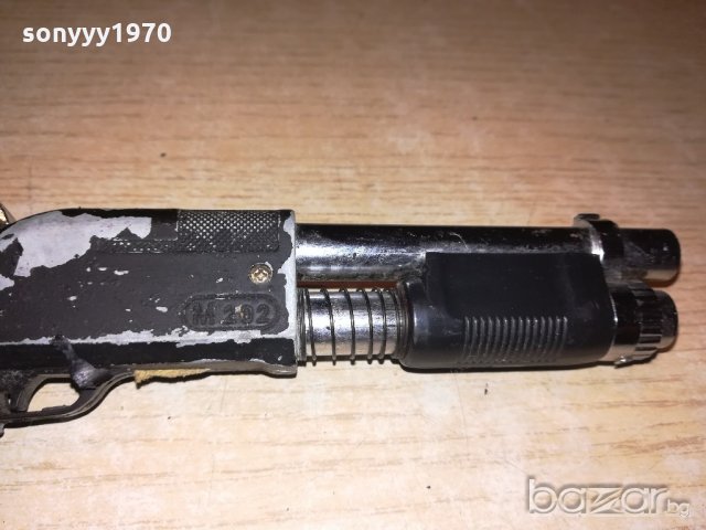 м202-метална пушка/помпа-запалка-20см-внос швеицария, снимка 13 - Колекции - 21073626