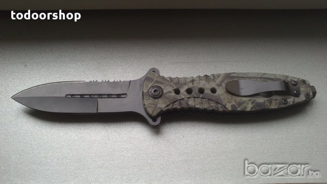 ТОП Продажба ELF MONKEY В096 Джобен сгъваем нож Tactical Knife Tool 56HRC 440C, снимка 3 - Ножове - 13607429