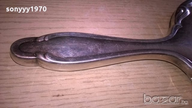 АНТИКА-Ретро огледало-метално-27х14см-внос швеицария, снимка 11 - Антикварни и старинни предмети - 18474771