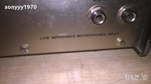 monacor pa-1202 profi power amplifier-mono-внос швеицария, снимка 18 - Ресийвъри, усилватели, смесителни пултове - 23615485