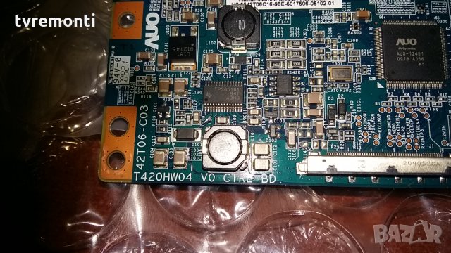 T con Board T420HW04 v0 CTRL BD 42T06-C03, снимка 2 - Части и Платки - 24908769