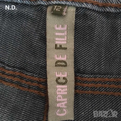 Къси дънкови панталони за тийнеджерки (12-18 г.) Caprice de fille, снимка 4 - Детски къси панталони - 26124597