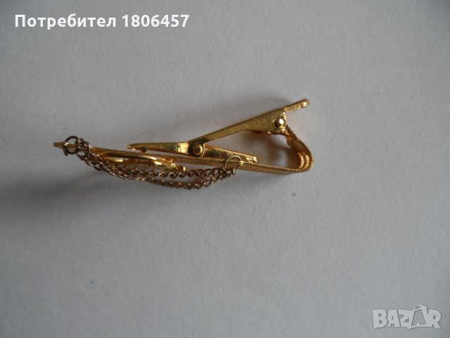 стара щипка за вратовръзка, снимка 3 - Антикварни и старинни предмети - 24081682
