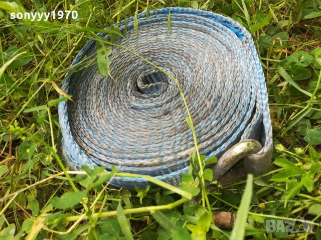 ЯК колан от тир-за теглене или укрепване-9 метра с метална кука, снимка 7 - Аксесоари и консумативи - 21652756