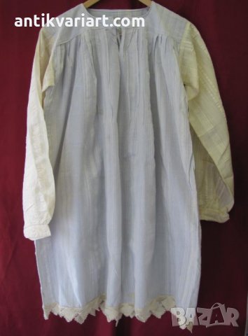 19 век Фолк Арт Женска Риза